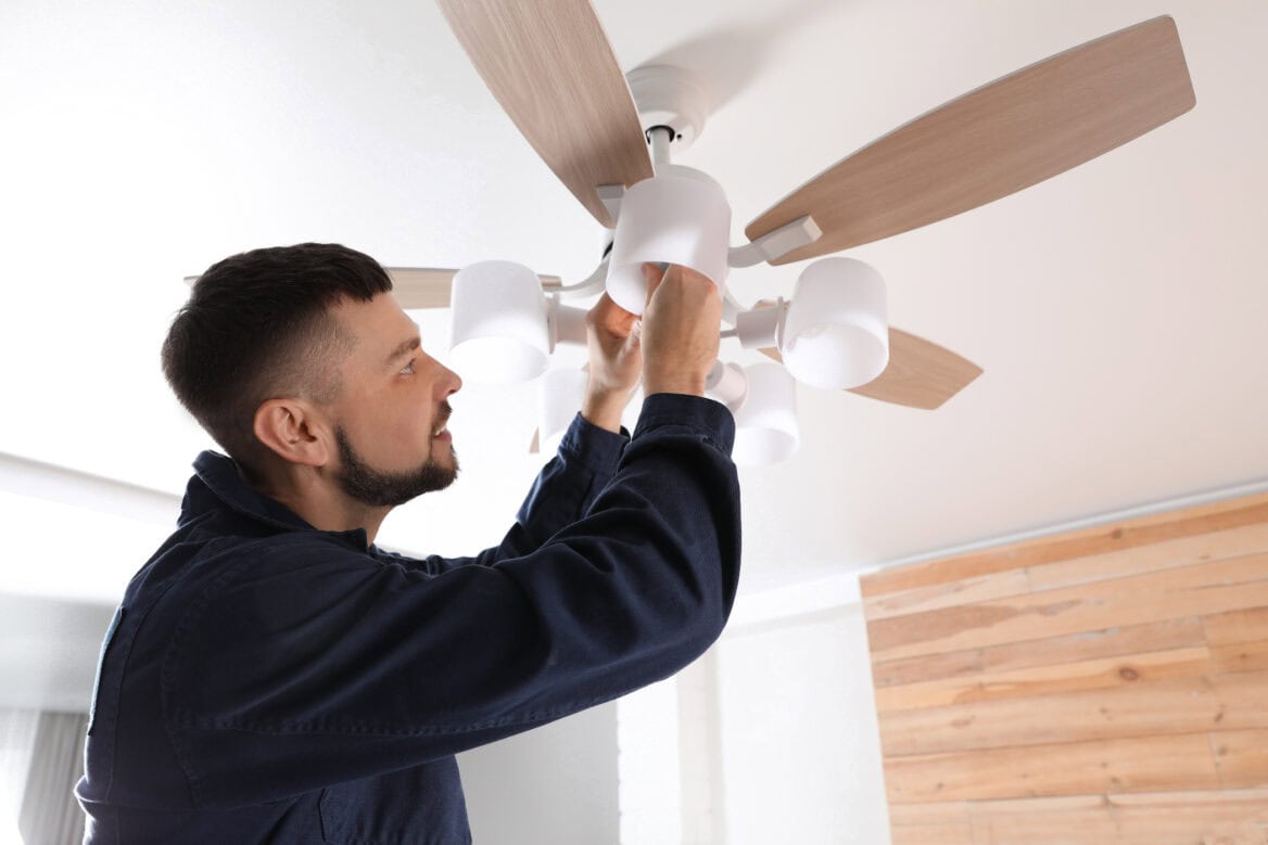 New Ceiling Fan Installation