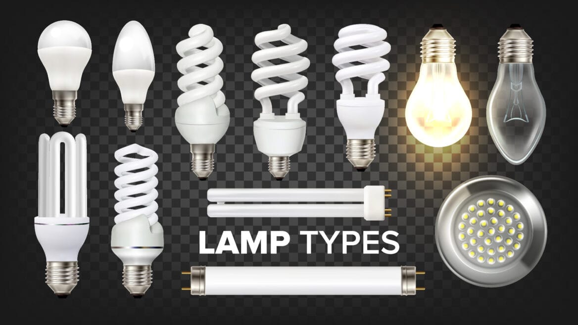 Types Of Modern Energy Saving Bulbs For Home And Office Lighting